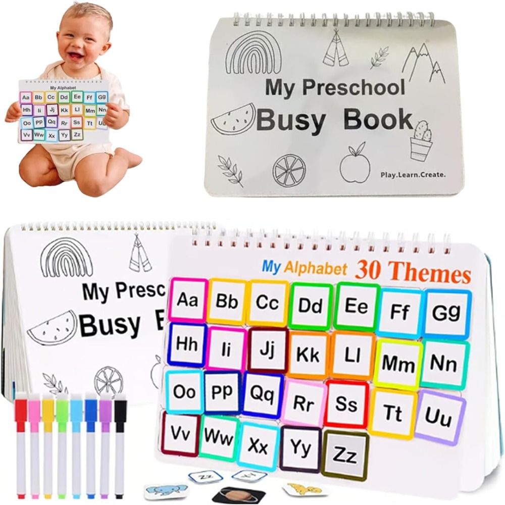 Learning Workbook Preschool - for Toddlers My Preschool Busy Book