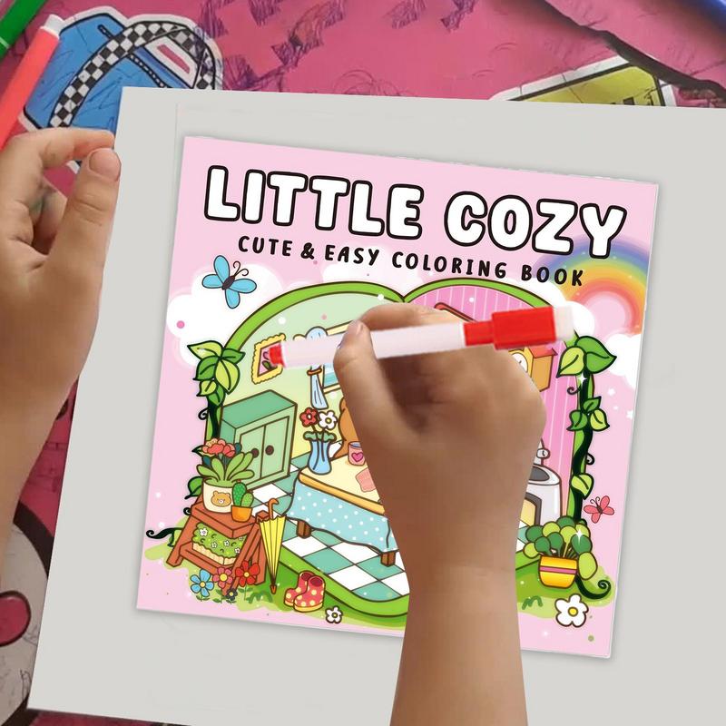Learning Workbook Preschool - Coloring Book For Toddler Easy Cozy