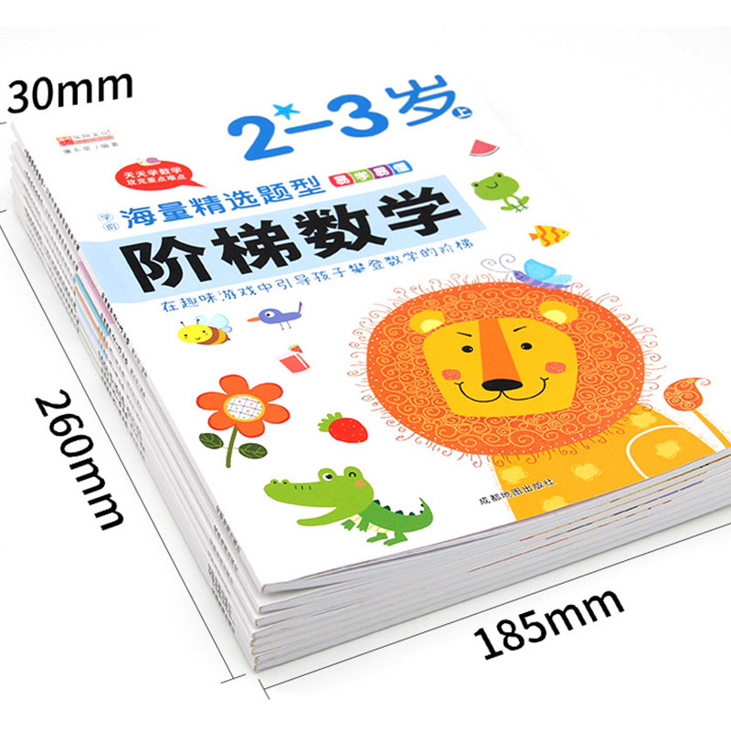 Kids Education Age - Preschool Step-by-Step Math Workbook for Kids