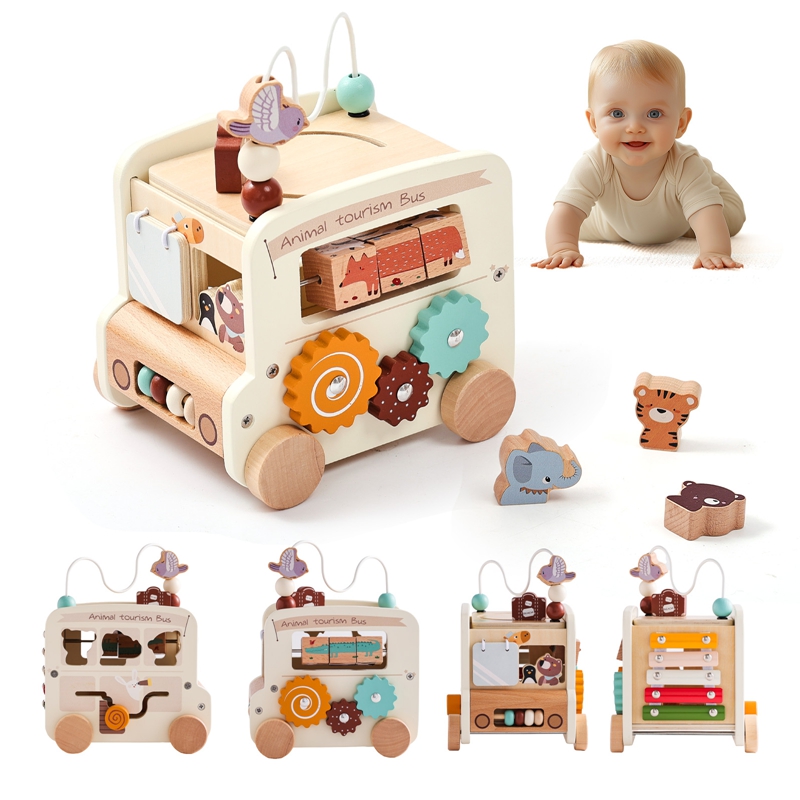 Kids Nature Education - Montessori Wooden Children Toys Busy Toys