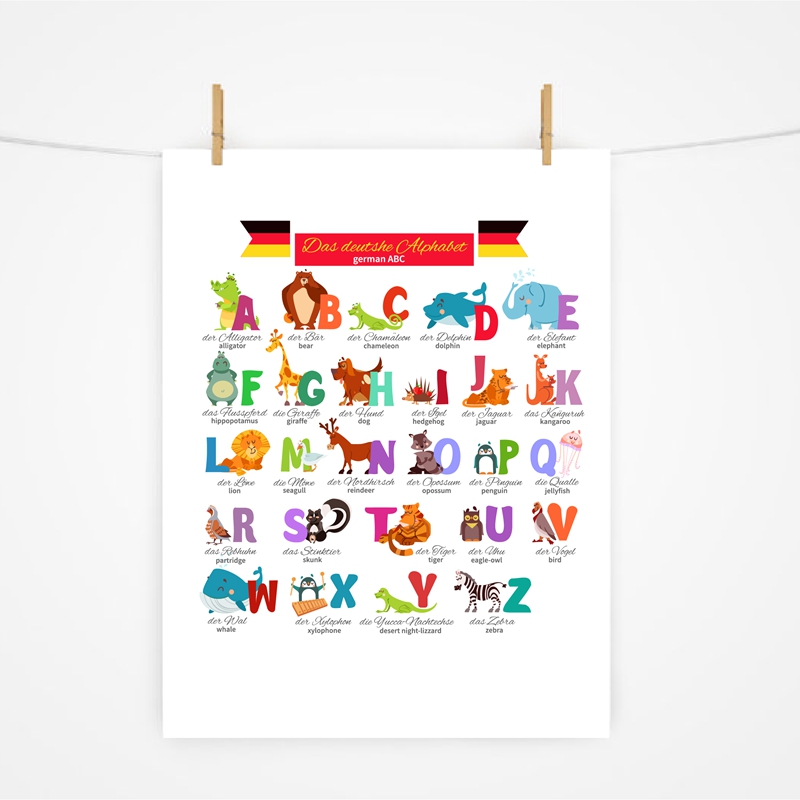 Kids Education Nursery - Đức Bảng Chữ Cái với Động
