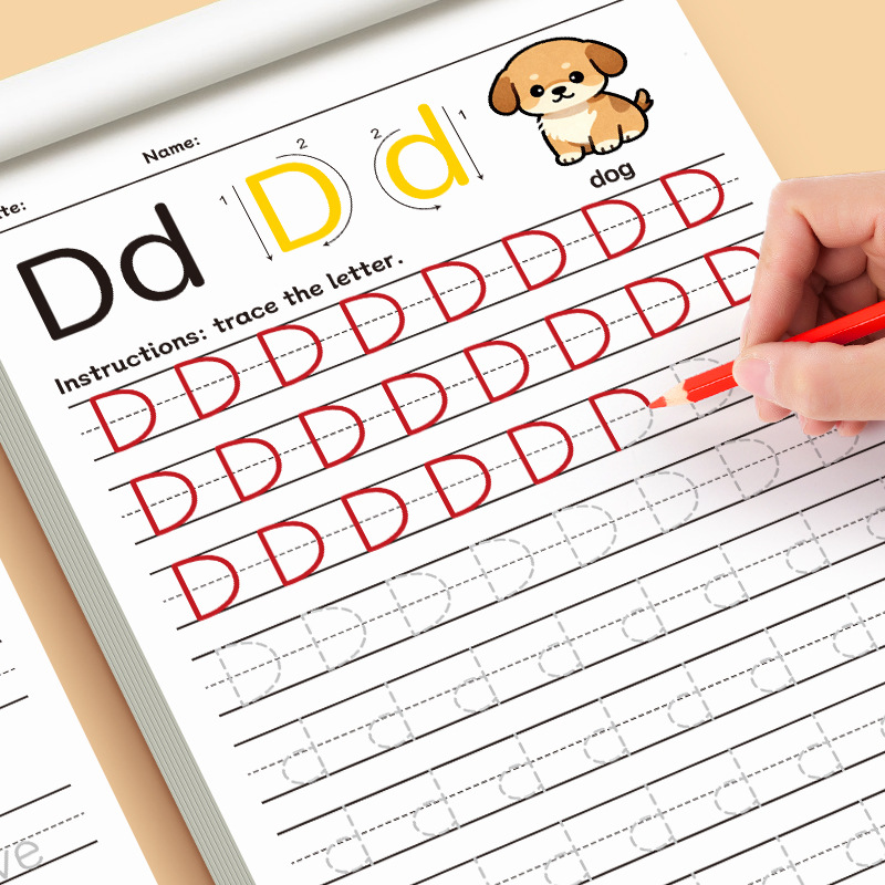 Learning Workbook Preschool - 26 Alphabet Tracing Letter Workbook Handwriting
