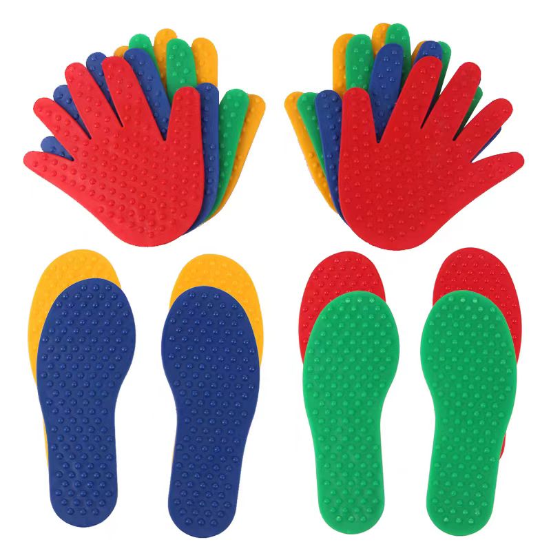 Kids Education Rug - 1Pair Hand And Feet Coordination Game