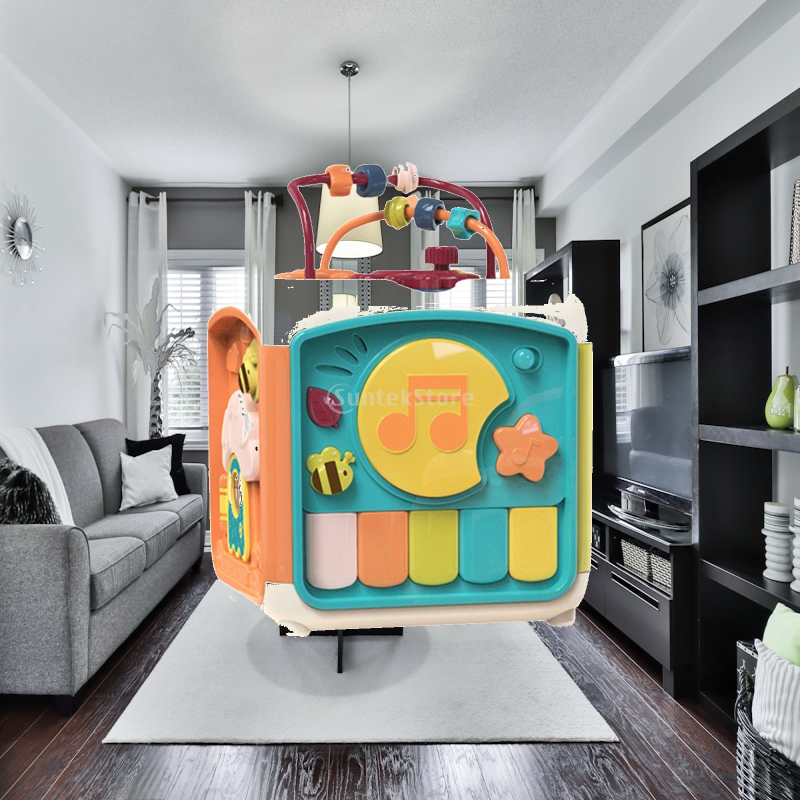 Kids Education Center - 7 in 1 Activity Play Center