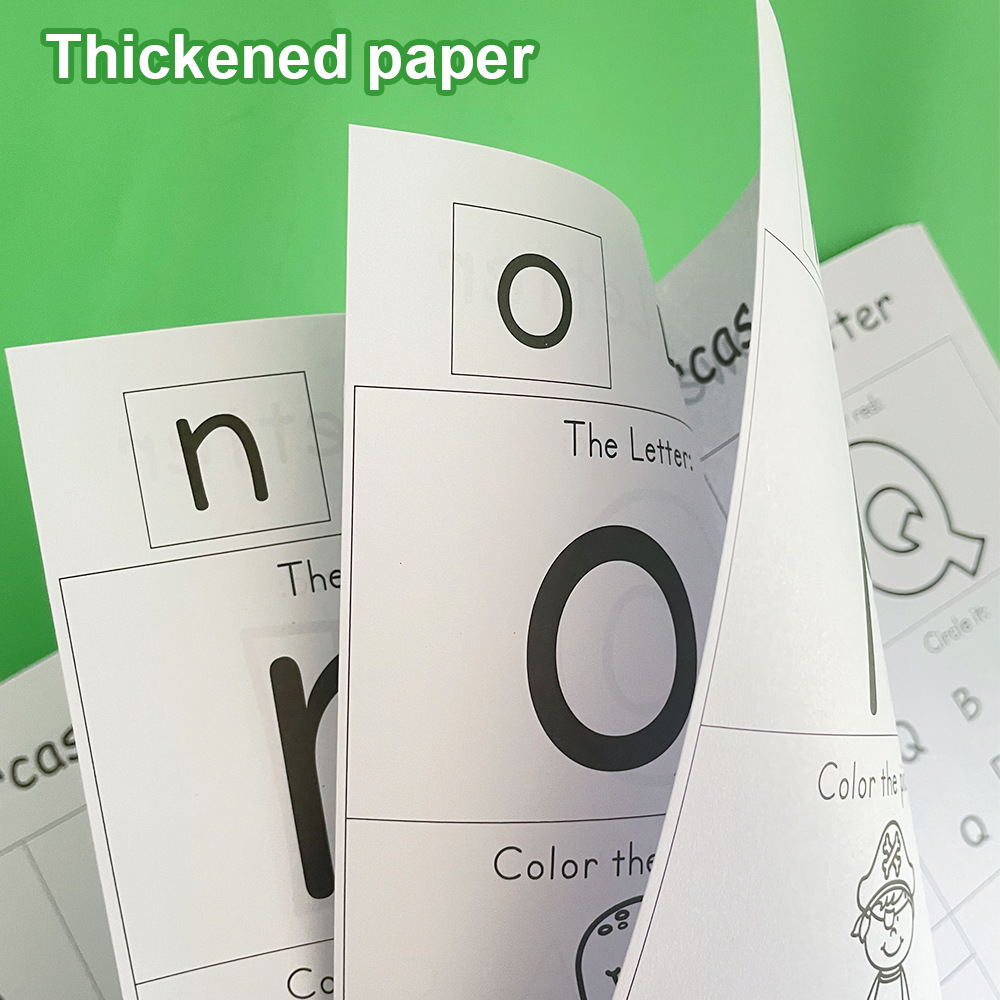 54 Pages Letters A-Z Alphabet  - đánh giá và giá Learning Workbook Preschool