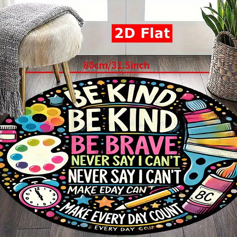 Be Kind Be Brave Motivational  - đánh giá và giá Kids Education Quote