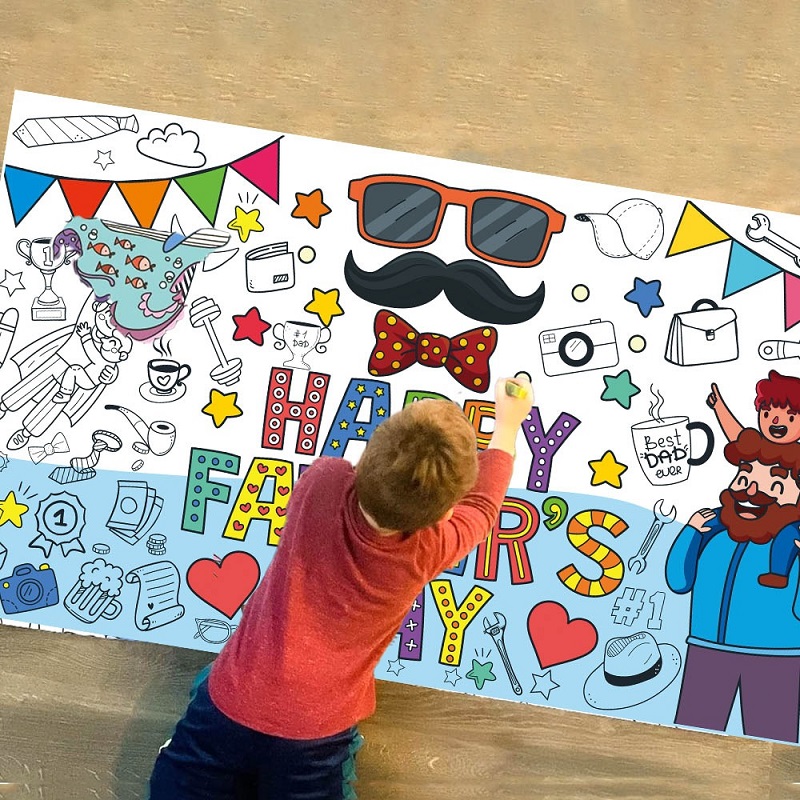 Happy Father's Day DIY Doodle  - đánh giá và giá Happy Kids Education