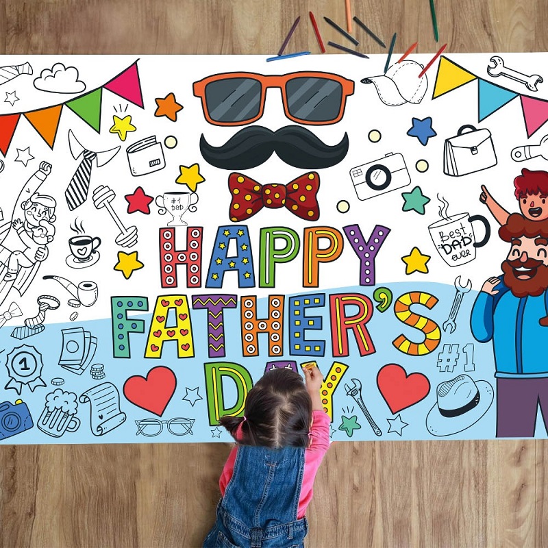 Happy Father's Day DIY Doodle  - đánh giá và giá Happy Kids Education