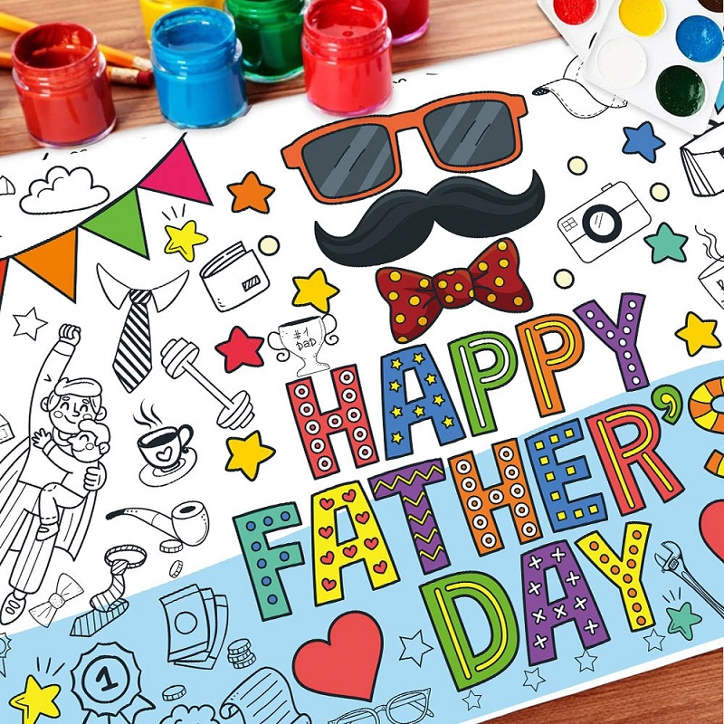 Happy Father's Day DIY Doodle  - đánh giá và giá Happy Kids Education