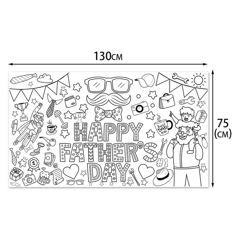 Happy Father's Day DIY Doodle  - đánh giá và giá Happy Kids Education