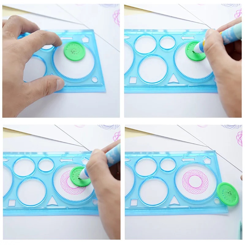 Geometry Spirograph Drawing St - đánh giá và giá Kids Education Template