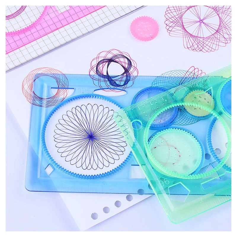 Geometry Spirograph Drawing St - đánh giá và giá Kids Education Template