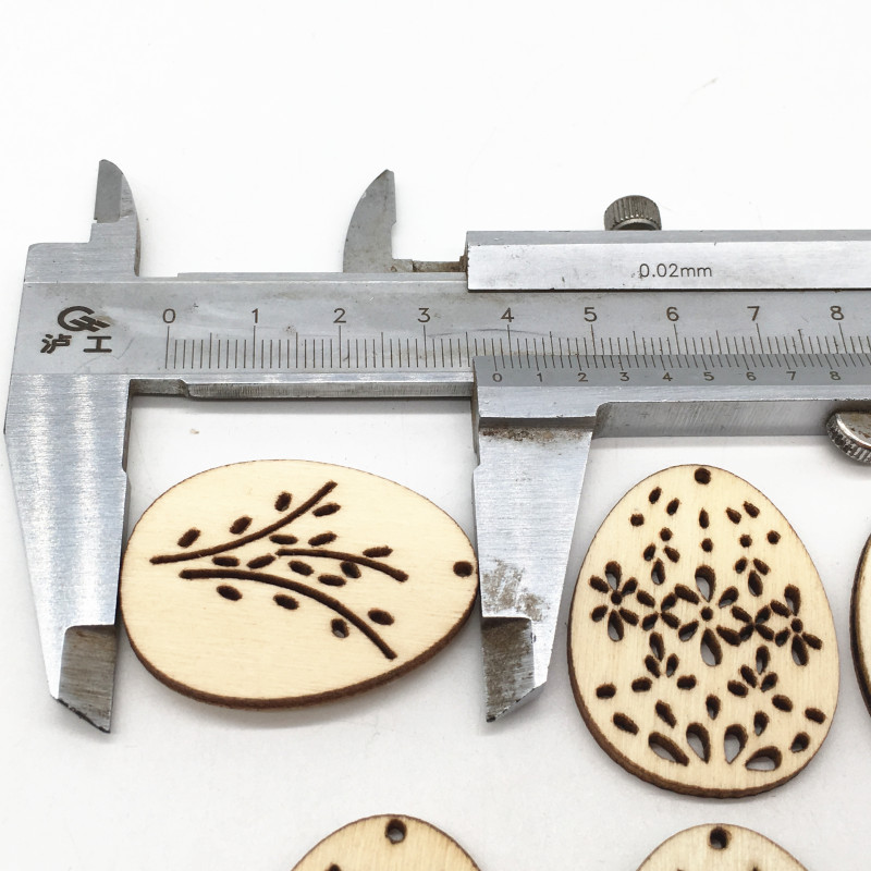 50Pcs Laser Cut Wooden Eggs fo - đánh giá và giá Happy Kids Education