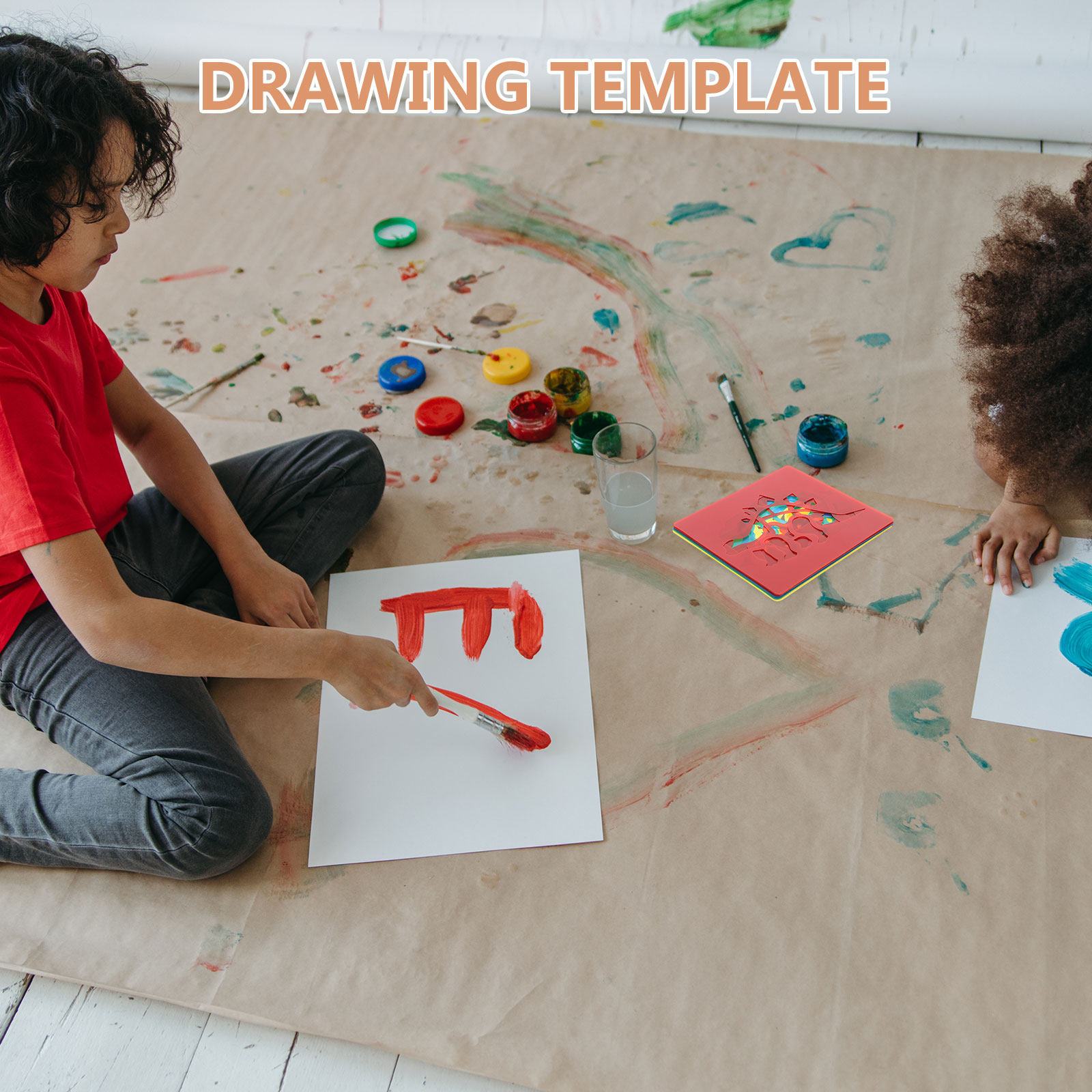 12Pcs Drawing Templates Animal - đánh giá và giá Kids Education Template