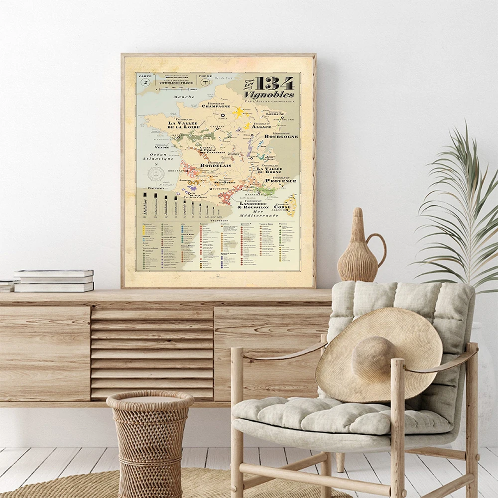 Retro Map Europe City Vines Ma - đánh giá và giá Kids Education Quote