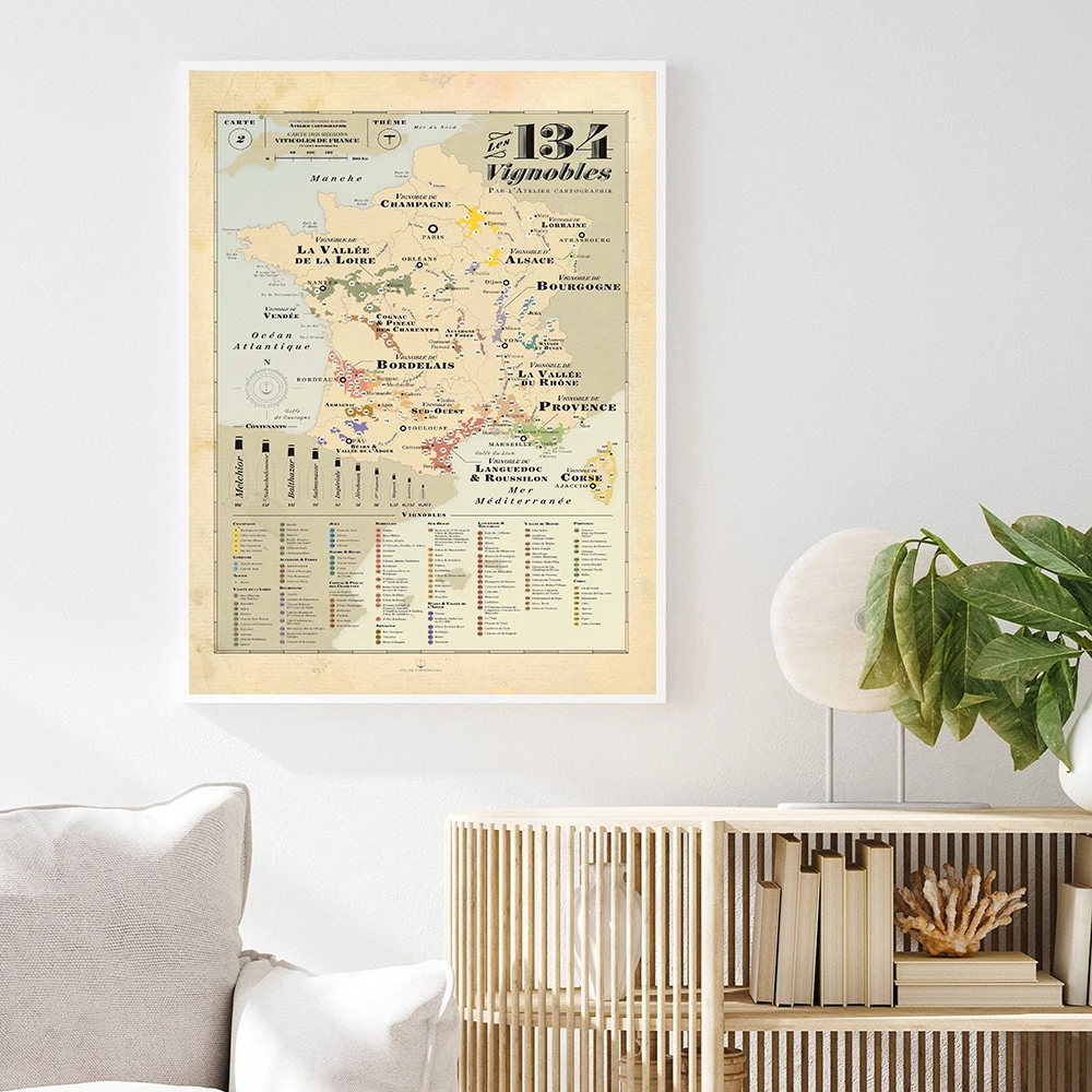 Retro Map Europe City Vines Ma - đánh giá và giá Kids Education Quote