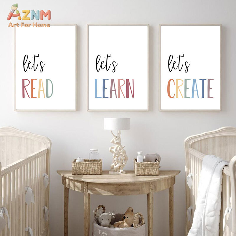 AZNM Let's Read Learn Create C - đánh giá và giá Kids Education Quote
