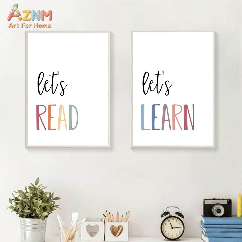 AZNM Let's Read Learn Create C - đánh giá và giá Kids Education Quote