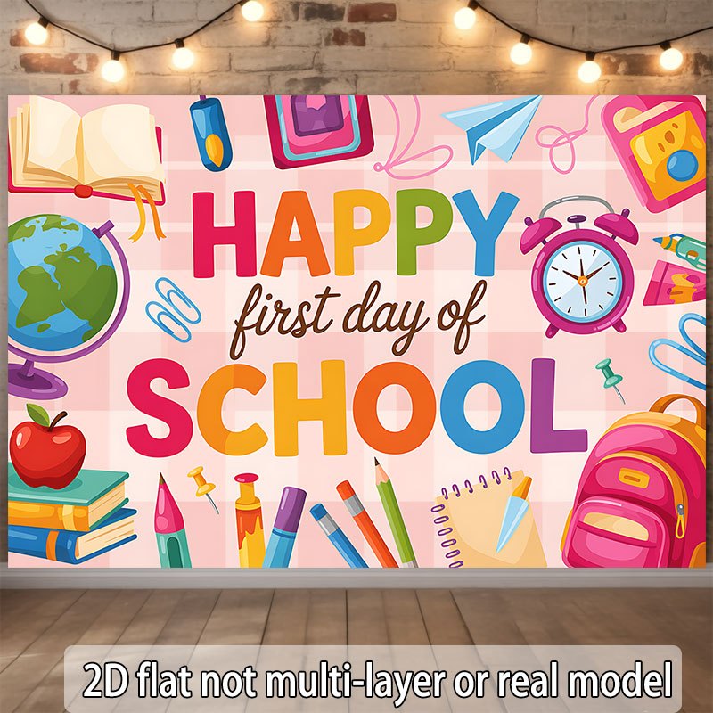 Back to School Wall Tapestry H - đánh giá và giá Happy Kids Education