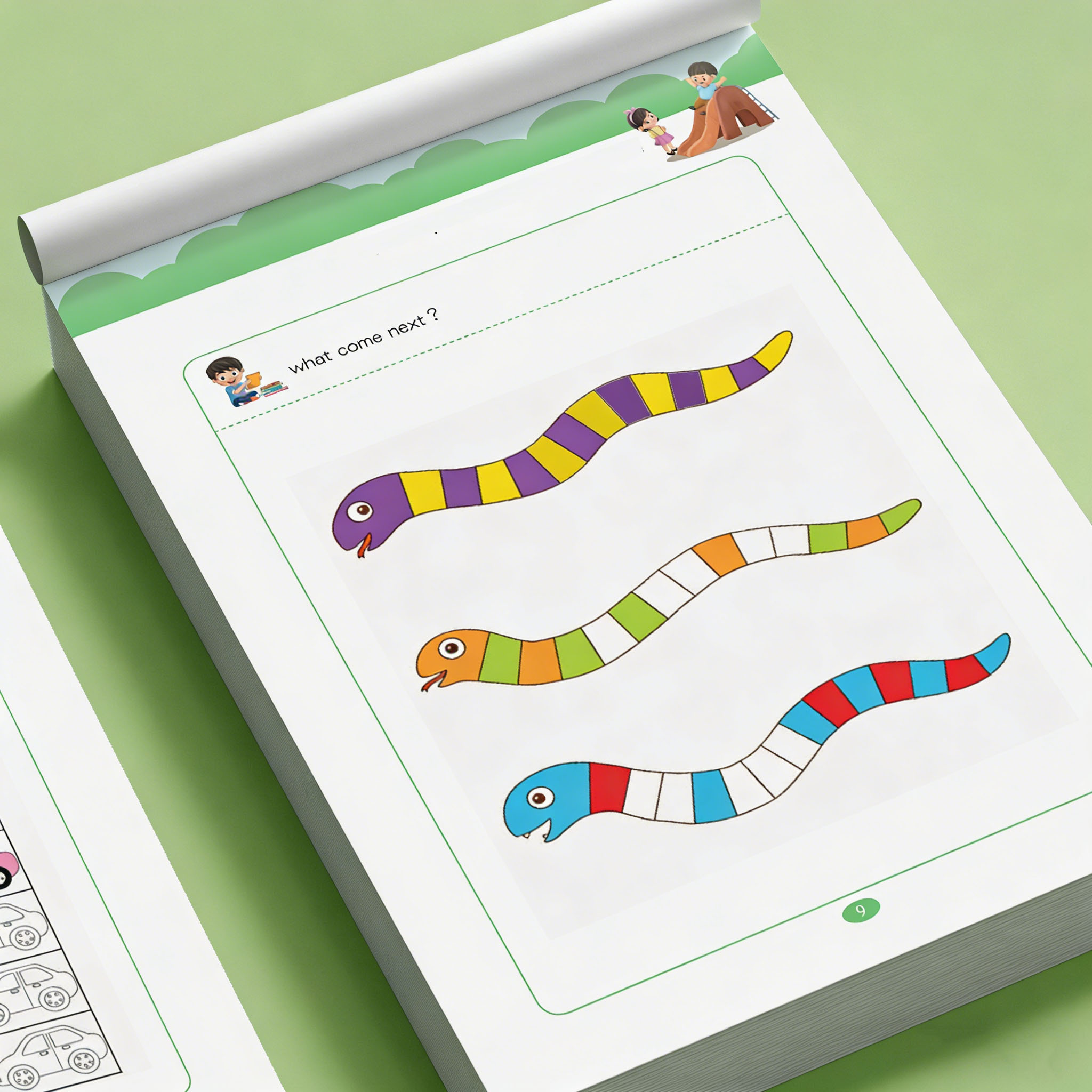 Pattern Finding Workbook for K - đánh giá và giá Learning Workbook Preschool