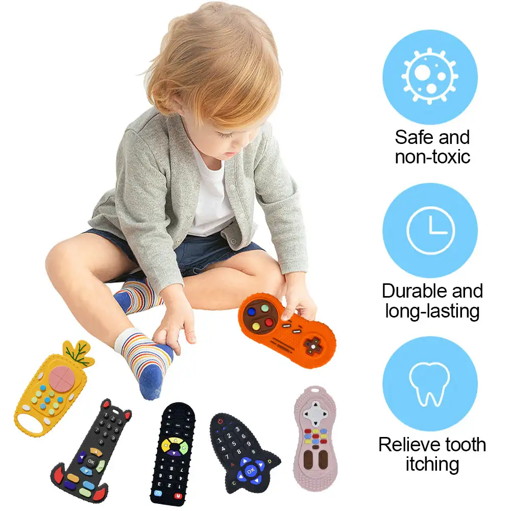Baby Silicone Teether Toys Rem - đánh giá và giá Kids Nature Education
