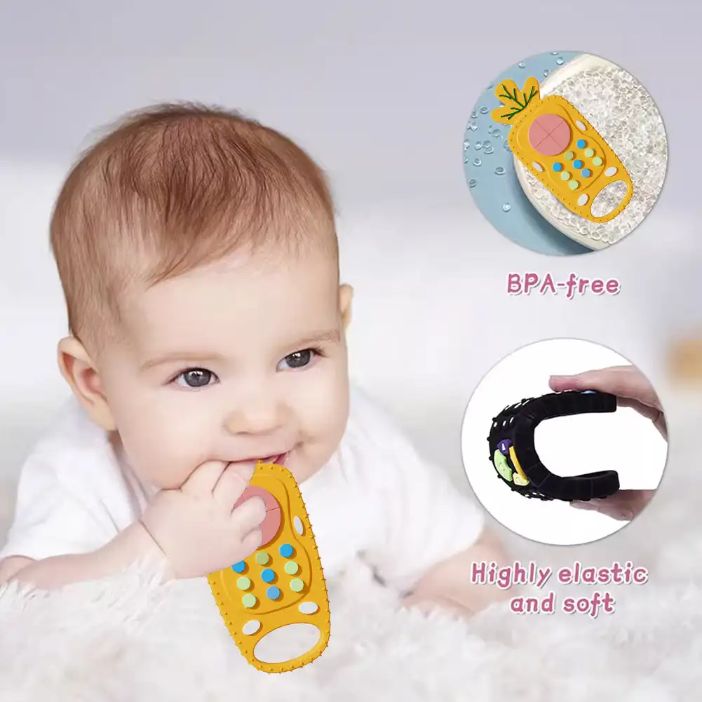 Baby Silicone Teether Toys Rem - đánh giá và giá Kids Nature Education