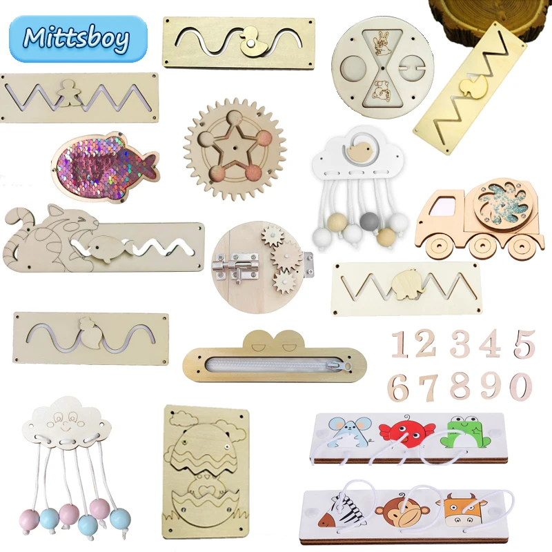 DIY Busy Board Montessori Educ - đánh giá và giá Kids Nature Education