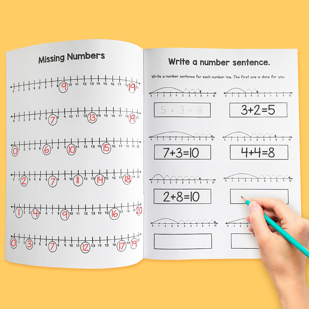 Addition & Subtraction within  - đánh giá và giá Learning Workbook Preschool
