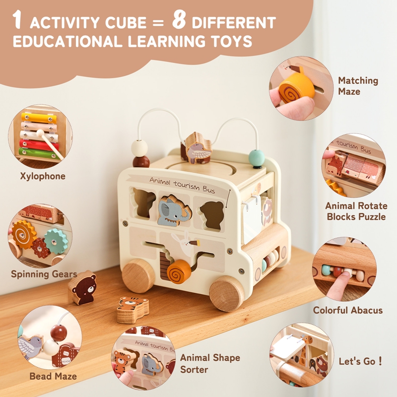 Montessori Wooden Children Toy - đánh giá và giá Kids Nature Education