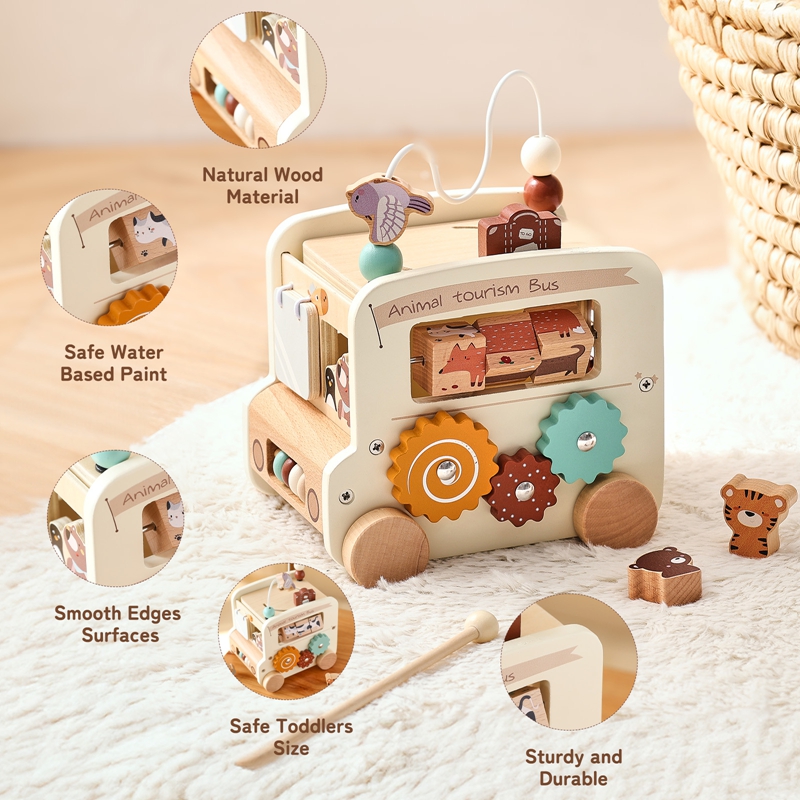 Montessori Wooden Children Toy - đánh giá và giá Kids Nature Education
