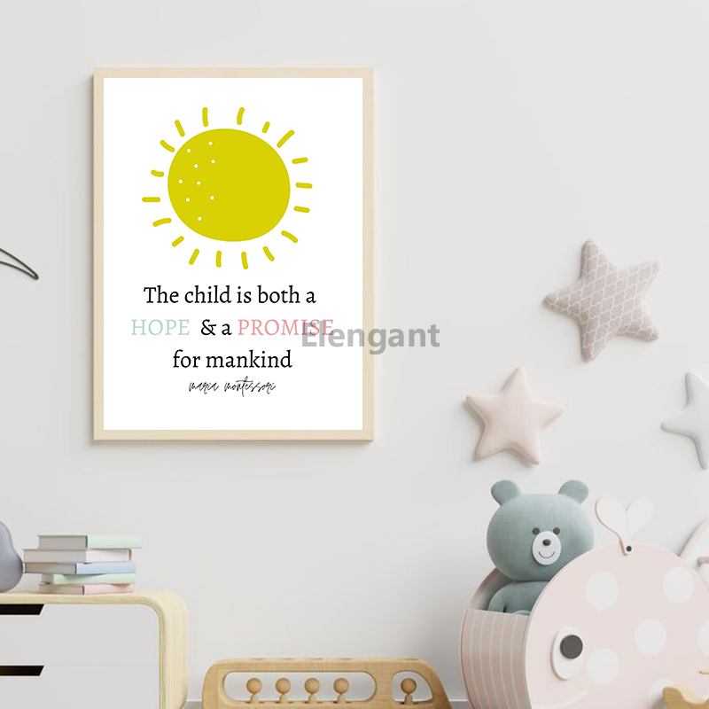 Chơi Là Công Việc Của Một Đứa  - đánh giá và giá Kids Education Quote