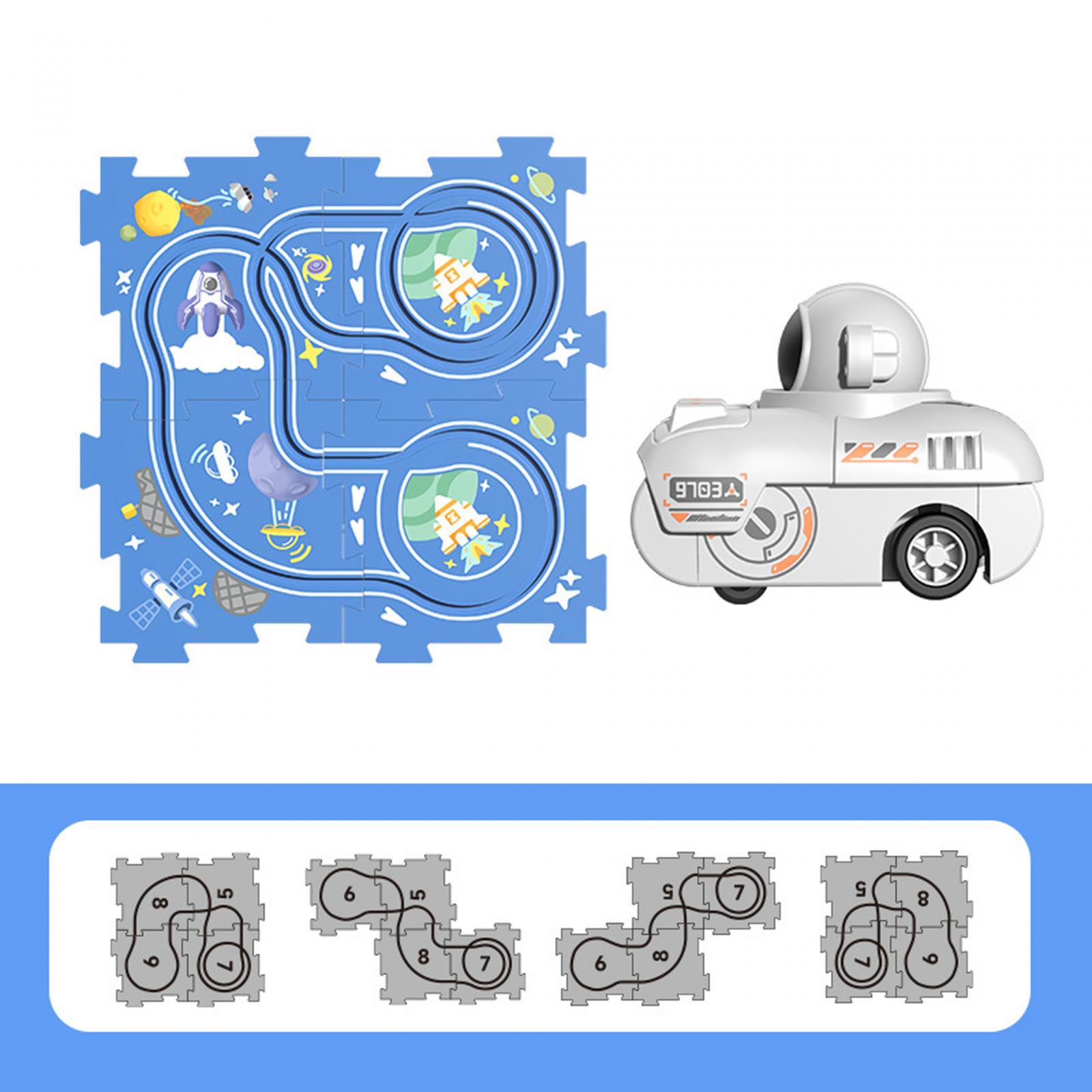 Puzzle Tracks Assembly Track C - đánh giá và giá Kids Education Age