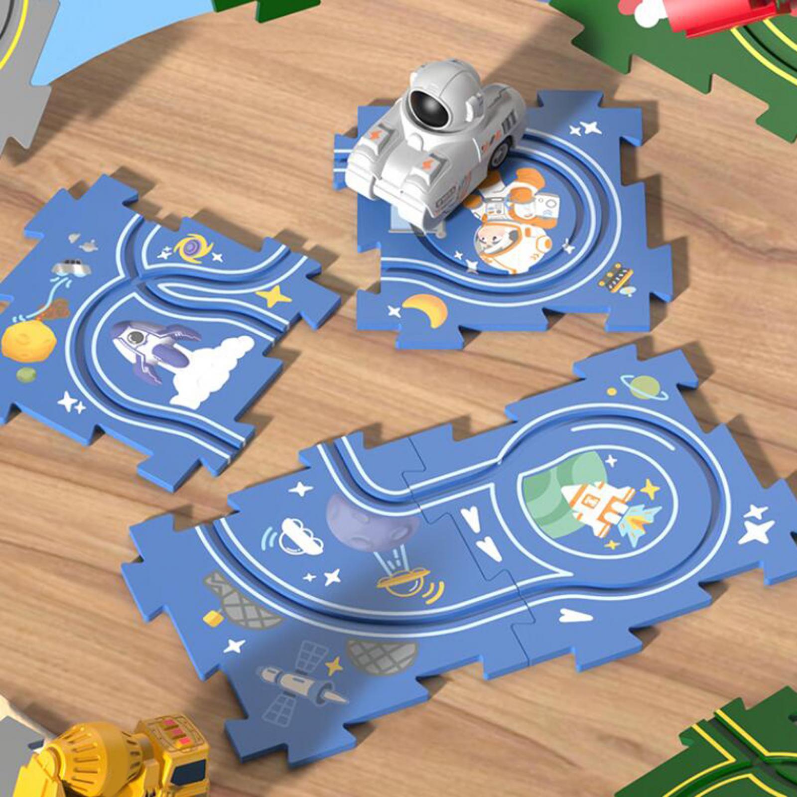 Puzzle Tracks Assembly Track C - đánh giá và giá Kids Education Age
