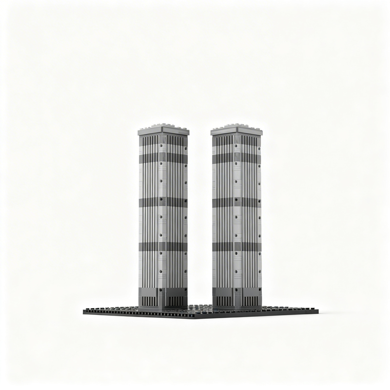 2301pcs MOC World Trade Center - đánh giá và giá Kids Education Center