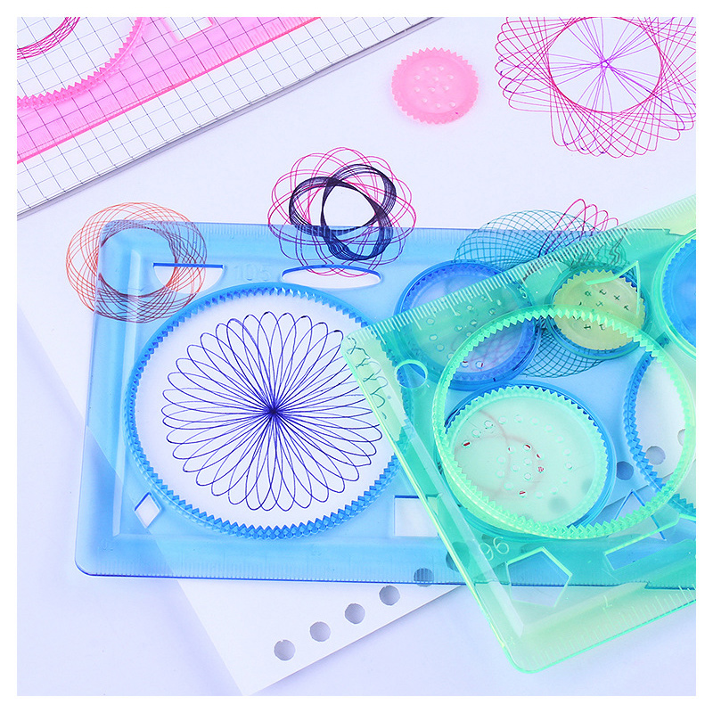 Geometry Spirograph Drawing St - đánh giá và giá Kids Education Template