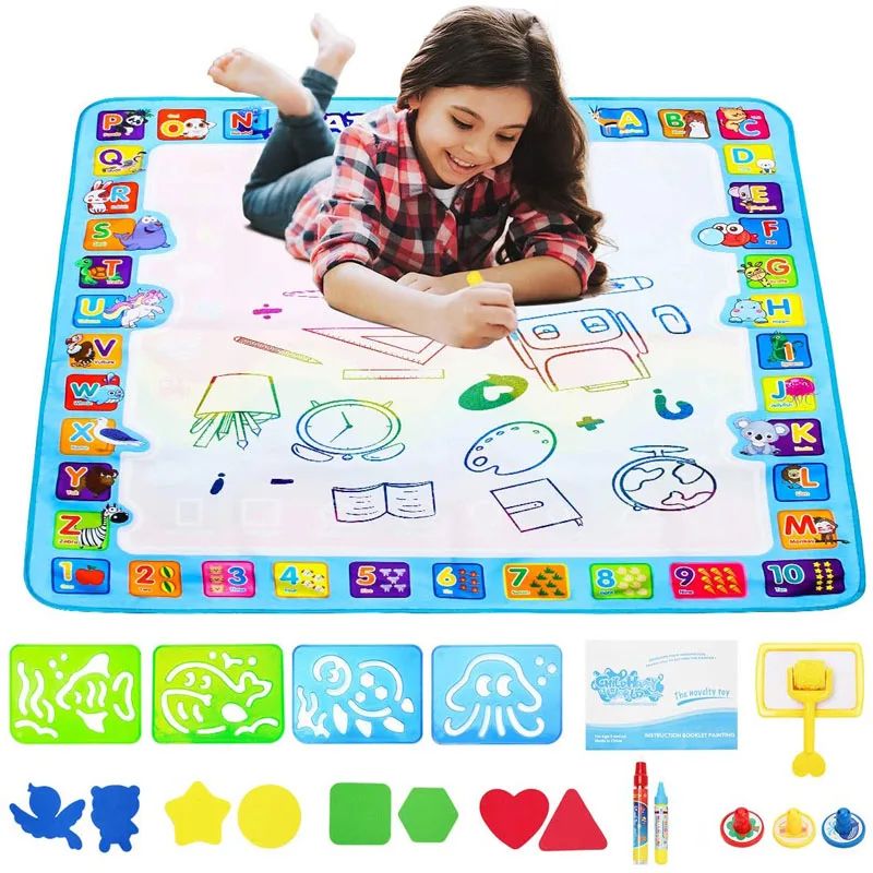 Coolplay Magic Water Drawing M - đánh giá và giá Kids Education Rug