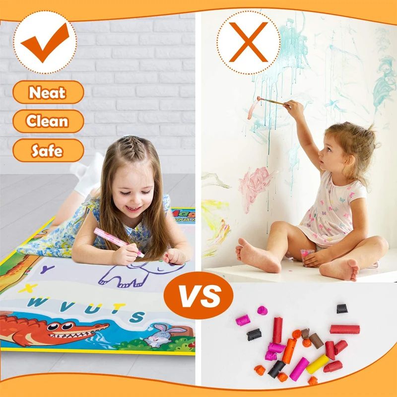 Coolplay Magic Water Drawing M - đánh giá và giá Kids Education Rug