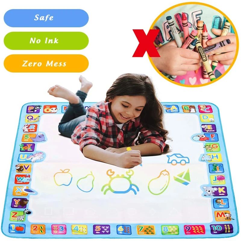 Coolplay Magic Water Drawing M - đánh giá và giá Kids Education Rug