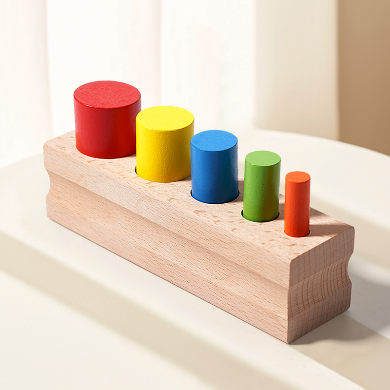 Montessori Wooden Colorful Kno - đánh giá và giá Kids Education Help