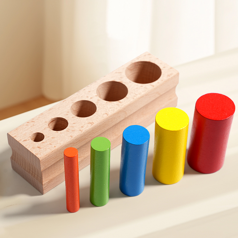 Montessori Wooden Colorful Kno - đánh giá và giá Kids Education Help