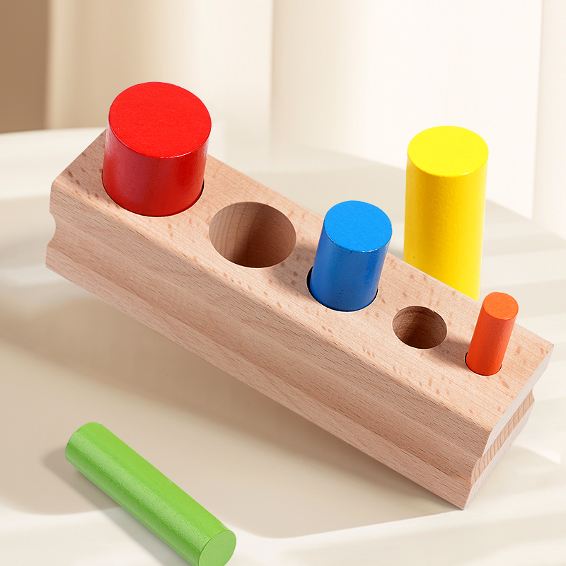 Montessori Wooden Colorful Kno - đánh giá và giá Kids Education Help