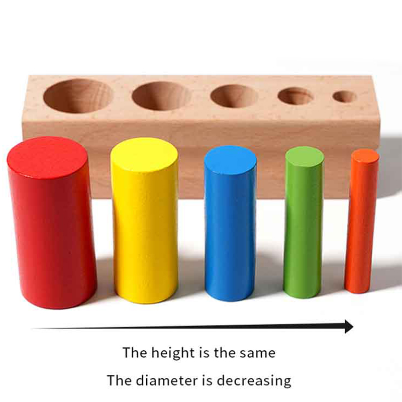 Montessori Wooden Colorful Kno - đánh giá và giá Kids Education Help