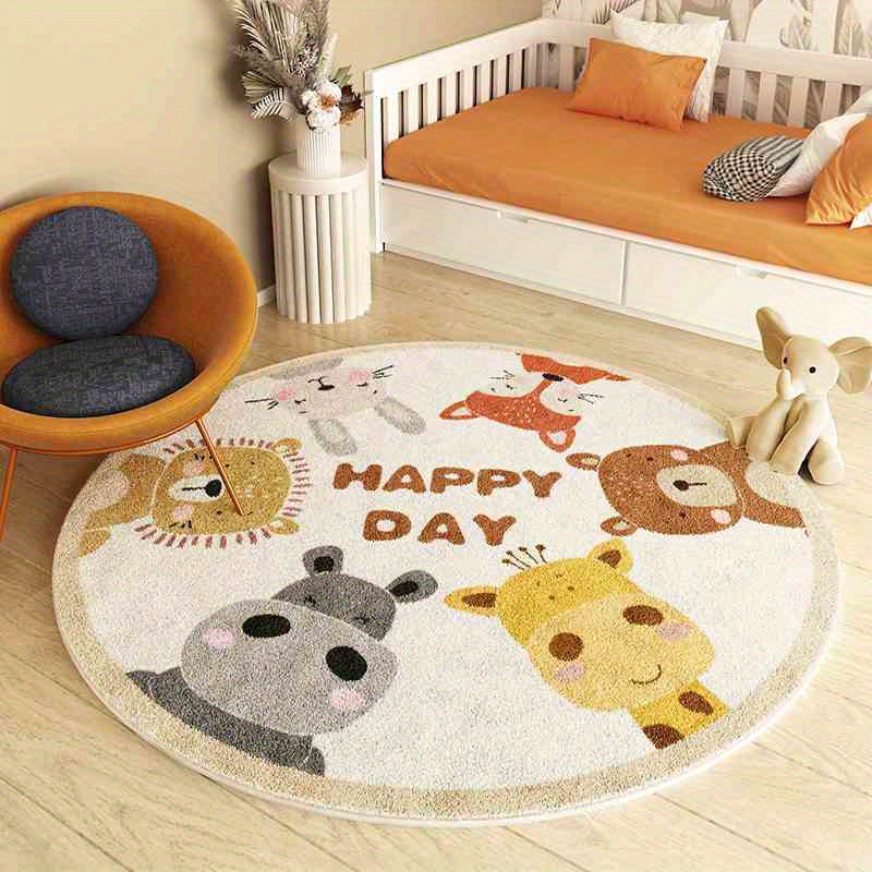 Happy Animals Round Rug Flanne - đánh giá và giá Happy Kids Education