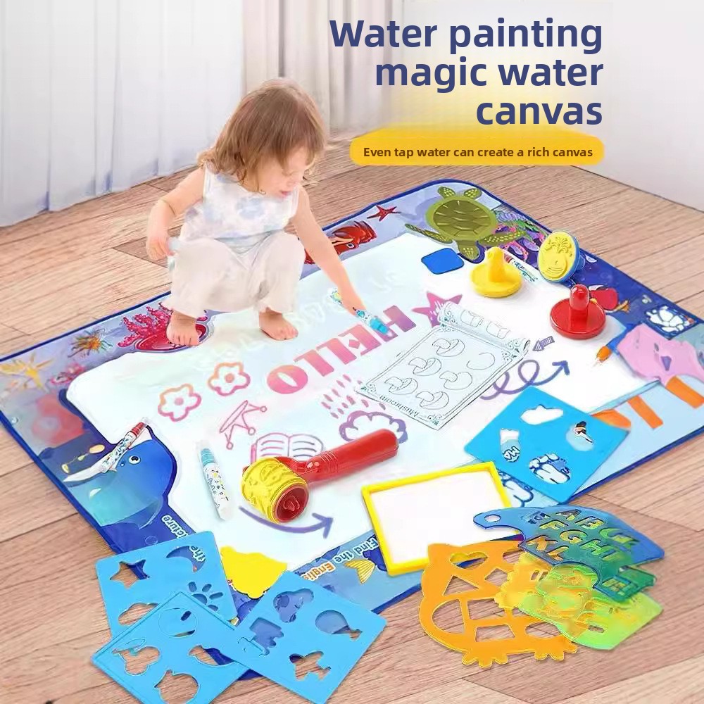 Kids Large Magic Water Drawing - đánh giá và giá Kids Education Rug