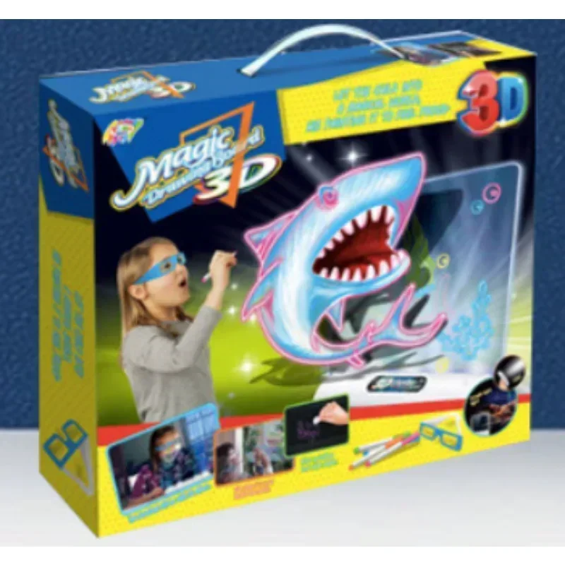 3D Magic Drawing Board LED Glo - đánh giá và giá Kids Education Foundation