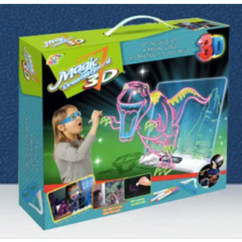 3D Magic Drawing Board LED Glo - đánh giá và giá Kids Education Foundation