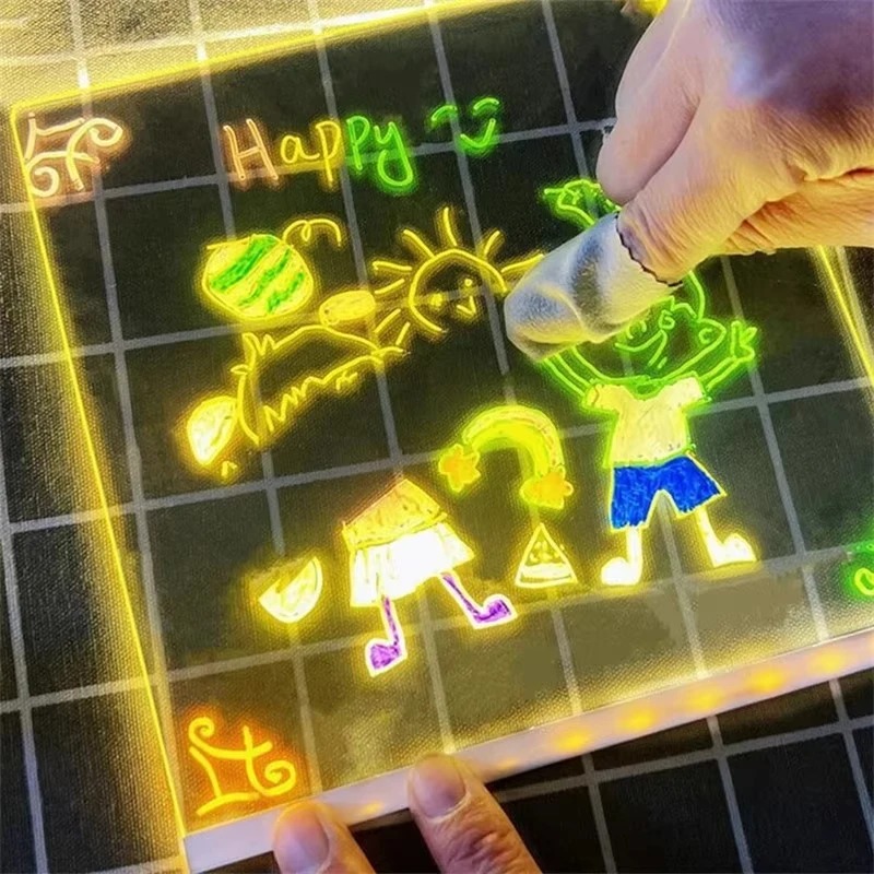 Magic Glow Kids Drawing Board: - đánh giá và giá Kids Education Age