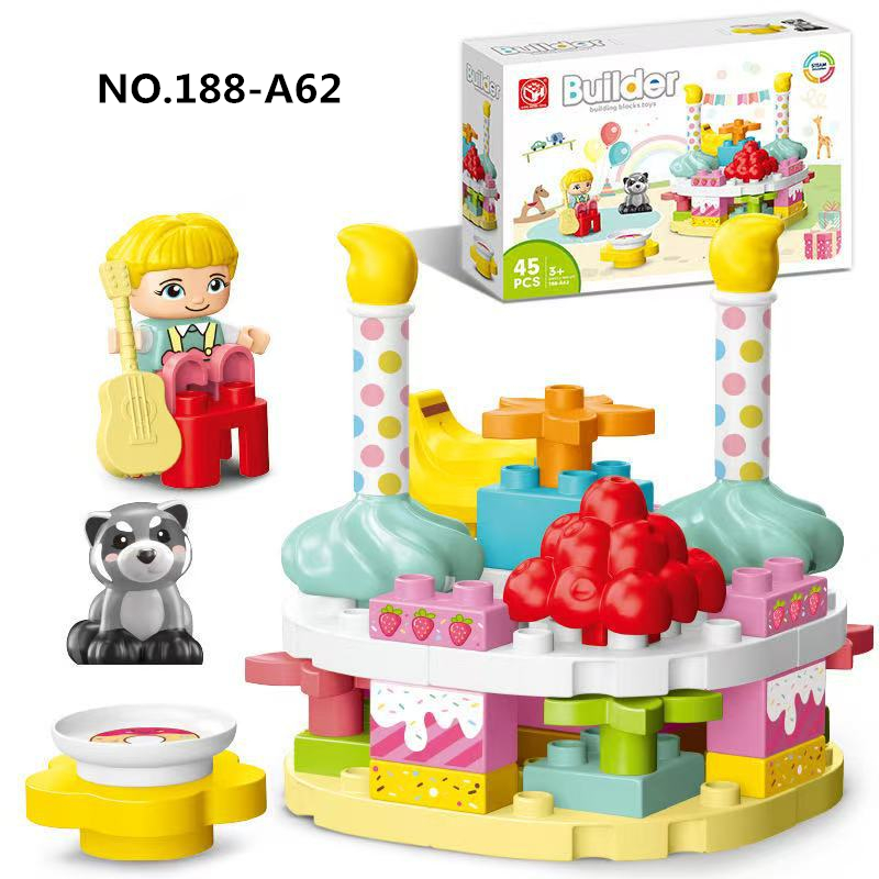 45pcs/set Creative Happy Birth - đánh giá và giá Happy Kids Education