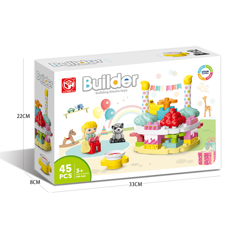 45pcs/set Creative Happy Birth - đánh giá và giá Happy Kids Education