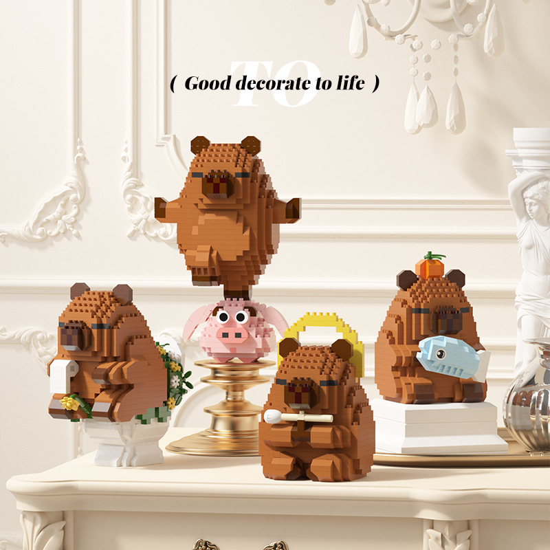 Happy Capybara Building Blocks - đánh giá và giá Happy Kids Education
